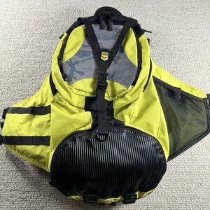 Icon Moto Squad II Mil Spec Padded Motorcycle Backpack Green Black